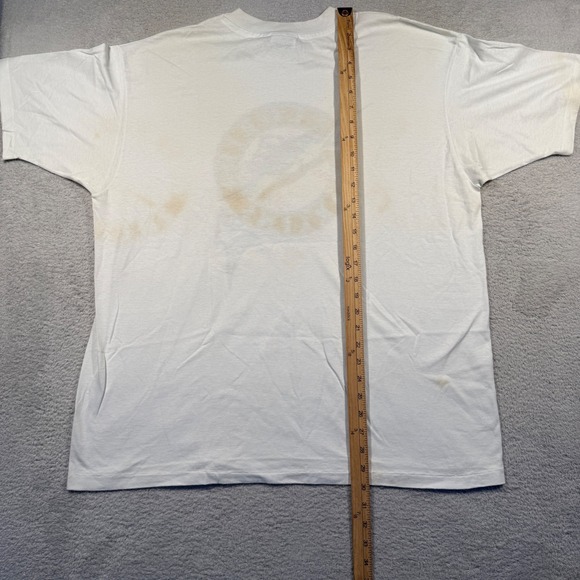 Vintage 90s Hanes Florida Marlins MLB Baseball Tee Single Stitch Made in USA XXL - Picture 5 of 6